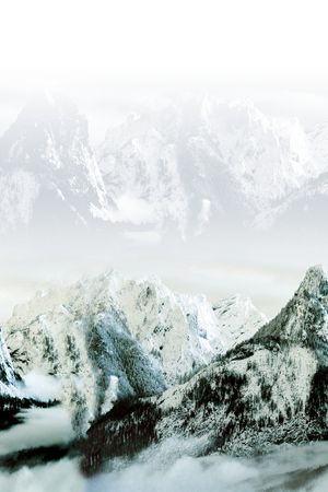 雪山印花华亿平台图片