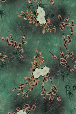 中老年印花华亿平台图片