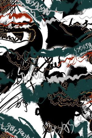 字母印花华亿平台图片