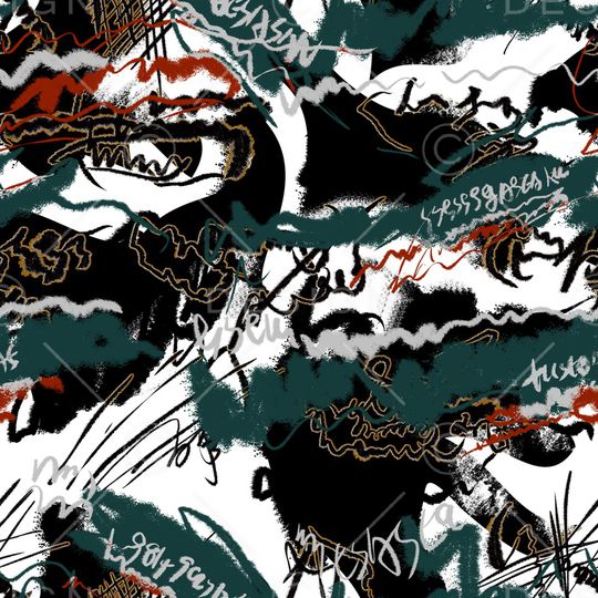 字母印花华亿平台图片