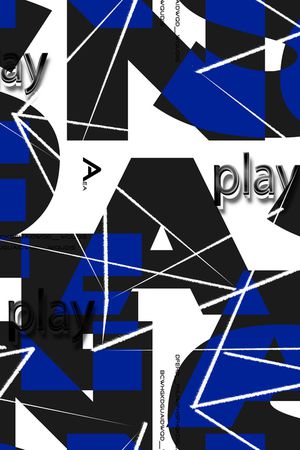 线条印花华亿平台图片