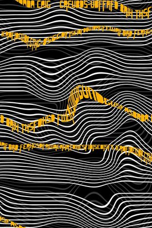 线条印花华亿平台图片