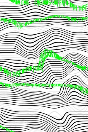线条印花华亿平台图片