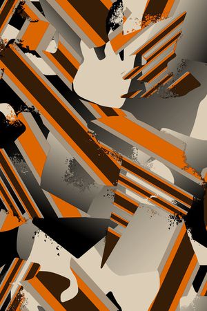 条纹印花华亿平台图片