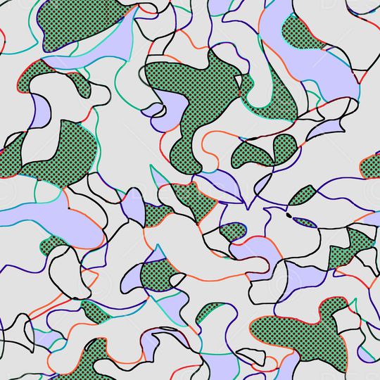 线条印花华亿平台图片