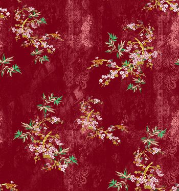 中国风印花华亿平台图片