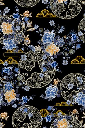 真丝印花华亿平台图片