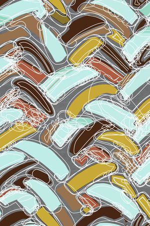 抽象印花华亿平台图片