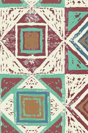 几何印花华亿平台图片