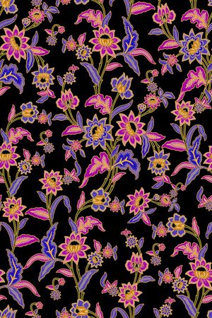 复古印花华亿平台图片