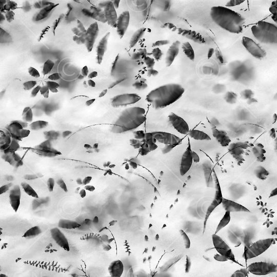 水墨风印花华亿平台图片