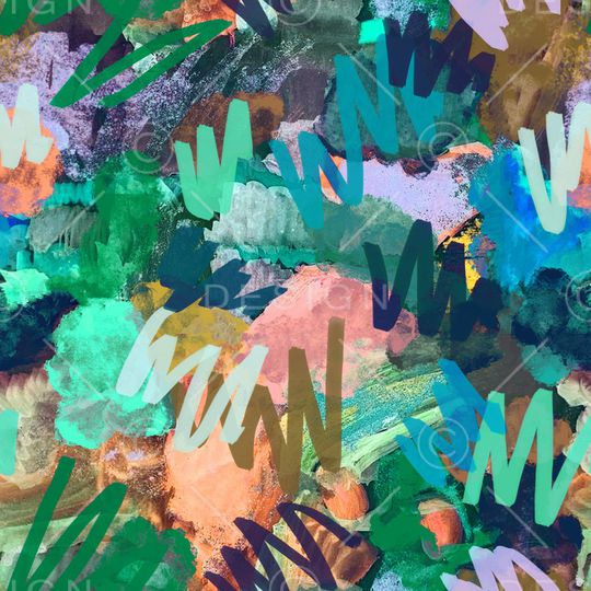 抽象印花华亿平台图片