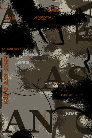 字母印花华亿平台图片