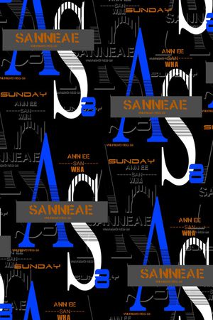 字母印花华亿平台图片