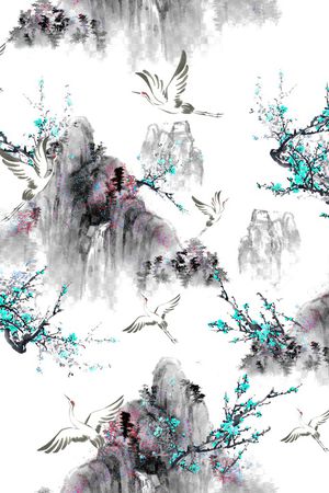 扎染华亿平台印花华亿平台图片