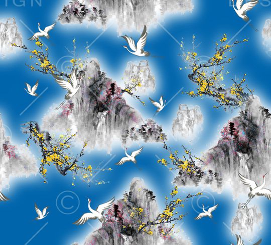 扎染华亿平台印花华亿平台图片