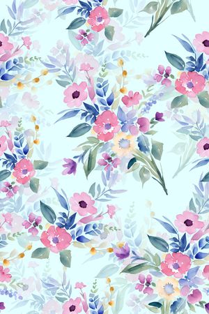 水彩印花华亿平台图片