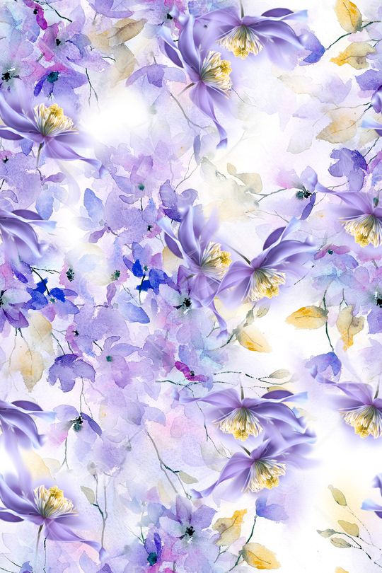 水彩印花华亿平台图片