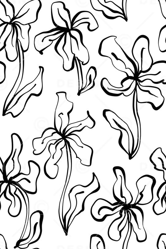 小清新印花华亿平台图片