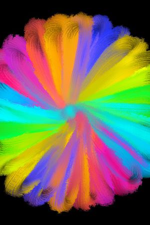 抽象印花华亿平台图片