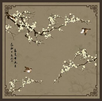 鸟印花华亿平台图片