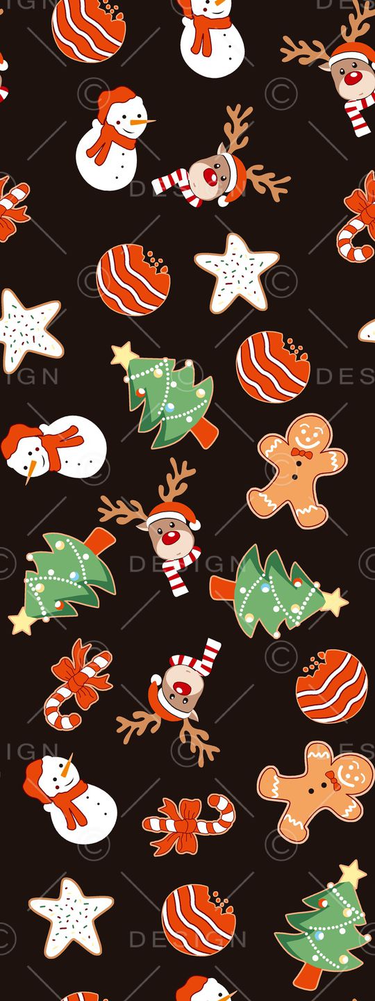 圣诞印花华亿平台图片