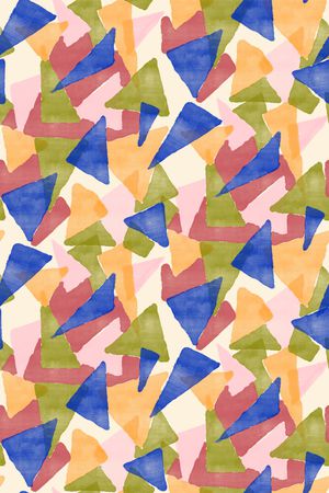 三角形印花华亿平台图片