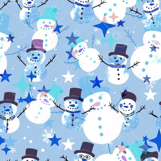 雪人印花华亿平台图片