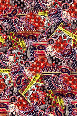 民族风印花华亿平台图片