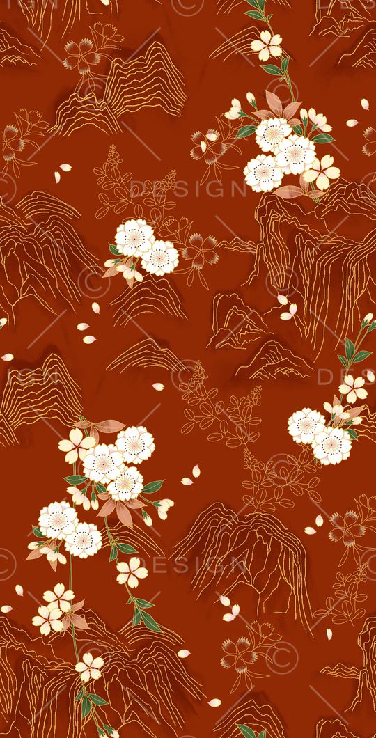 中国风印花华亿平台图片