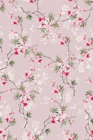 枝条印花华亿平台图片