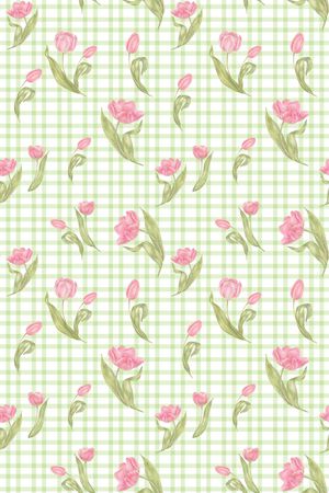 格子印花华亿平台图片