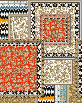 民族风印花华亿平台图片