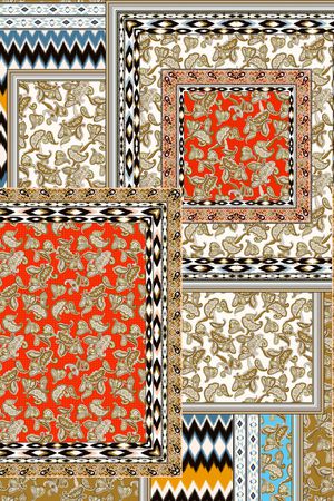 民族风印花华亿平台图片