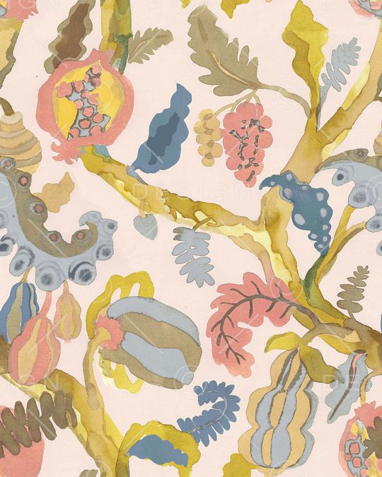 水彩印花华亿平台图片