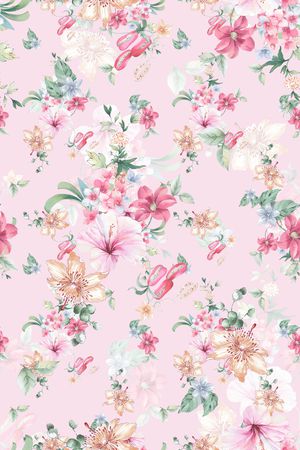 水彩印花华亿平台图片