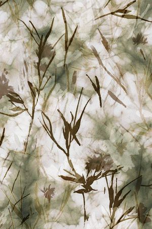 抽象花卉印花华亿平台图片