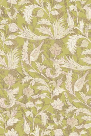 民族花卉印花华亿平台图片