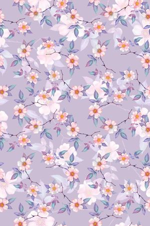 小碎花印花华亿平台图片