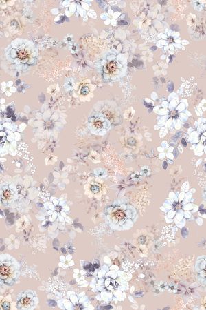 真丝印花华亿平台图片