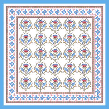 年轻女性印花华亿平台图片