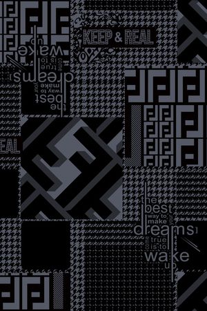 字母印花华亿平台图片