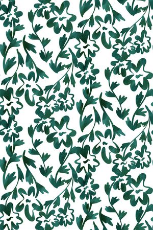 白底花印花华亿平台图片