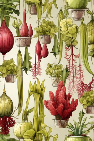 植物印花华亿平台图片