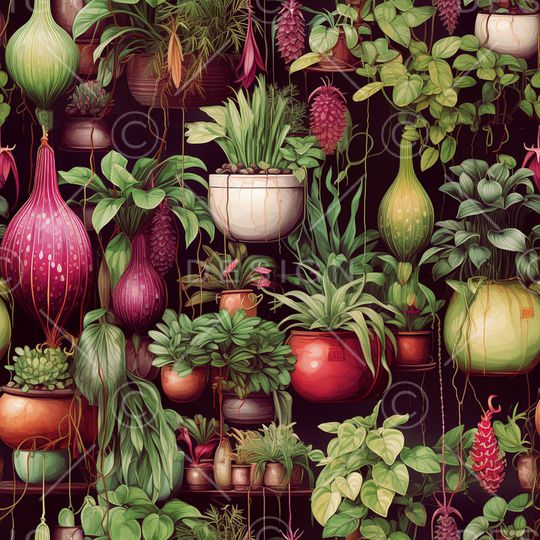 植物印花华亿平台图片