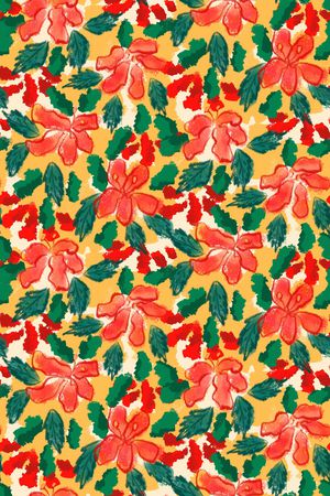 满版散花印花华亿平台图片