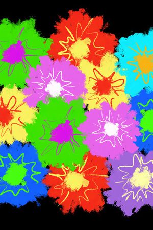 涂鸦印花华亿平台图片