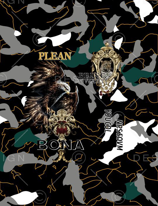 字母印花华亿平台图片