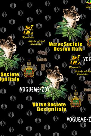 狮子印花华亿平台图片