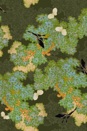 中老年印花华亿平台图片